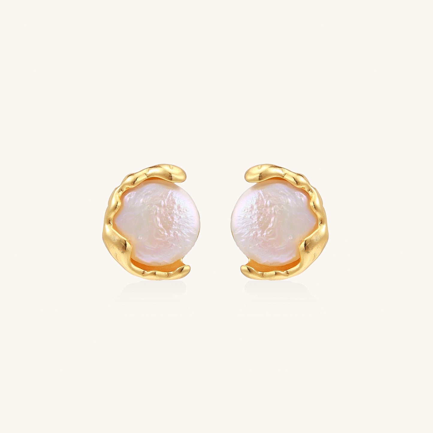 Pearl Embrace Studs