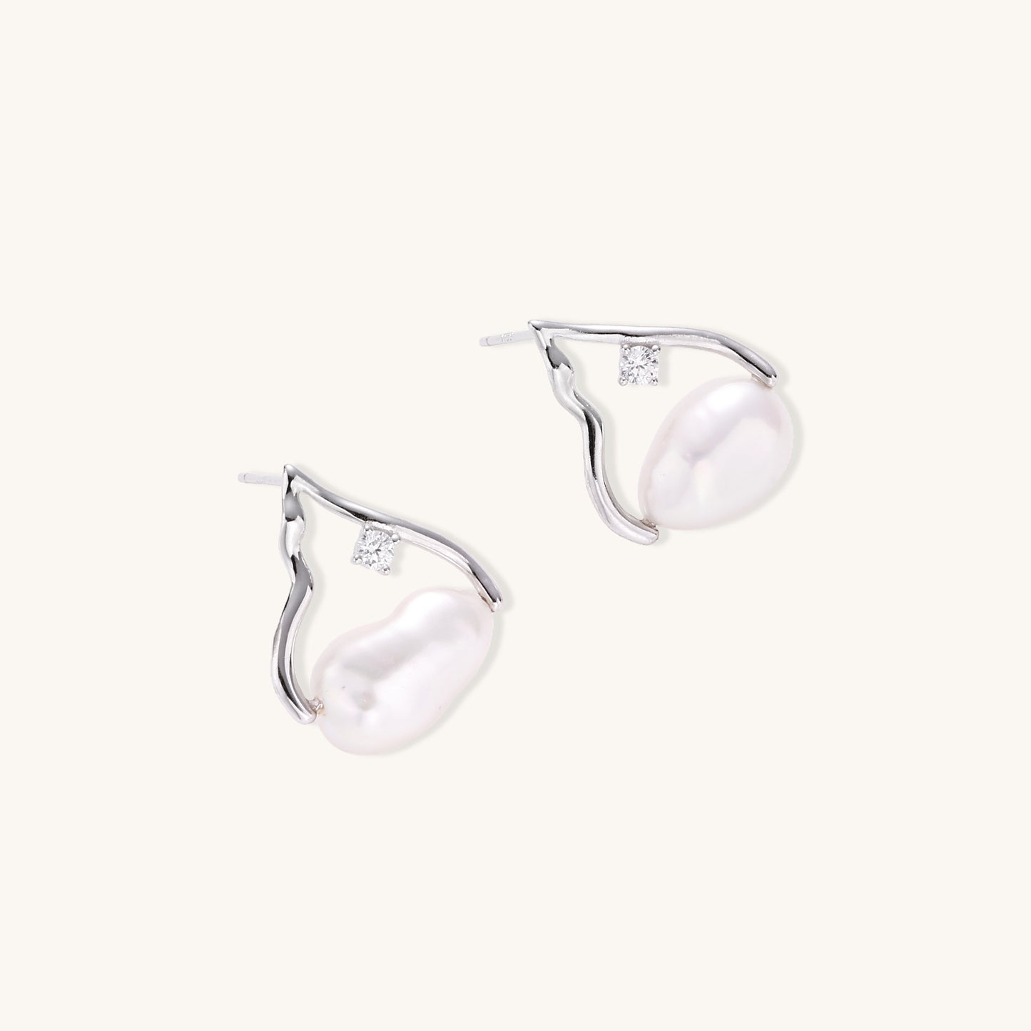 Moonbeam Teardrop Earrings