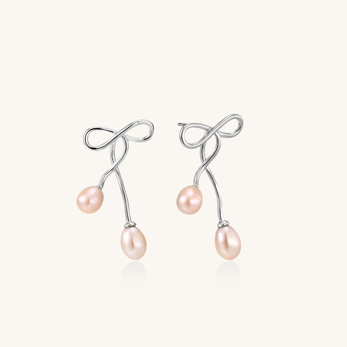 Bow Ballet Earrings