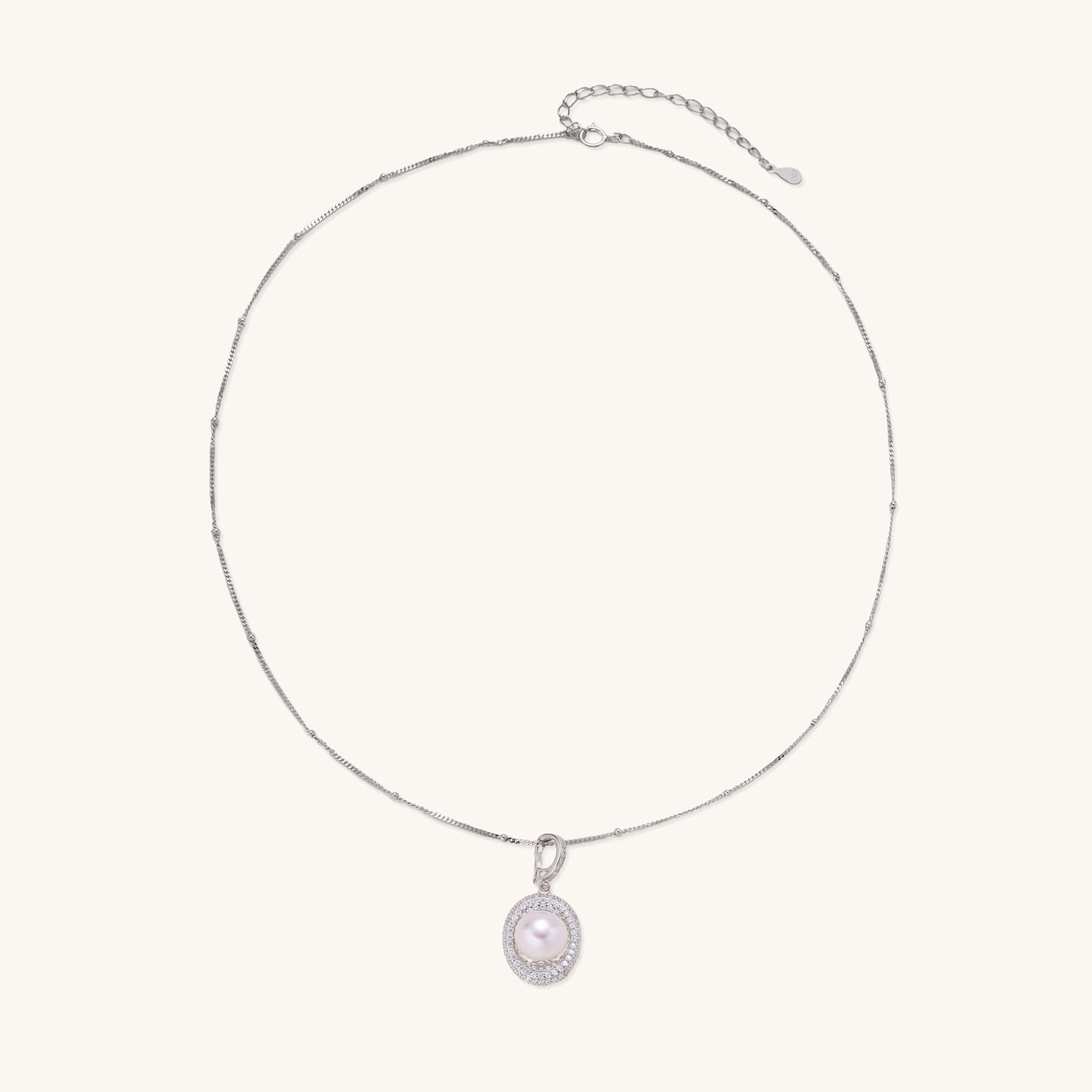 Moonlit Halo Necklace