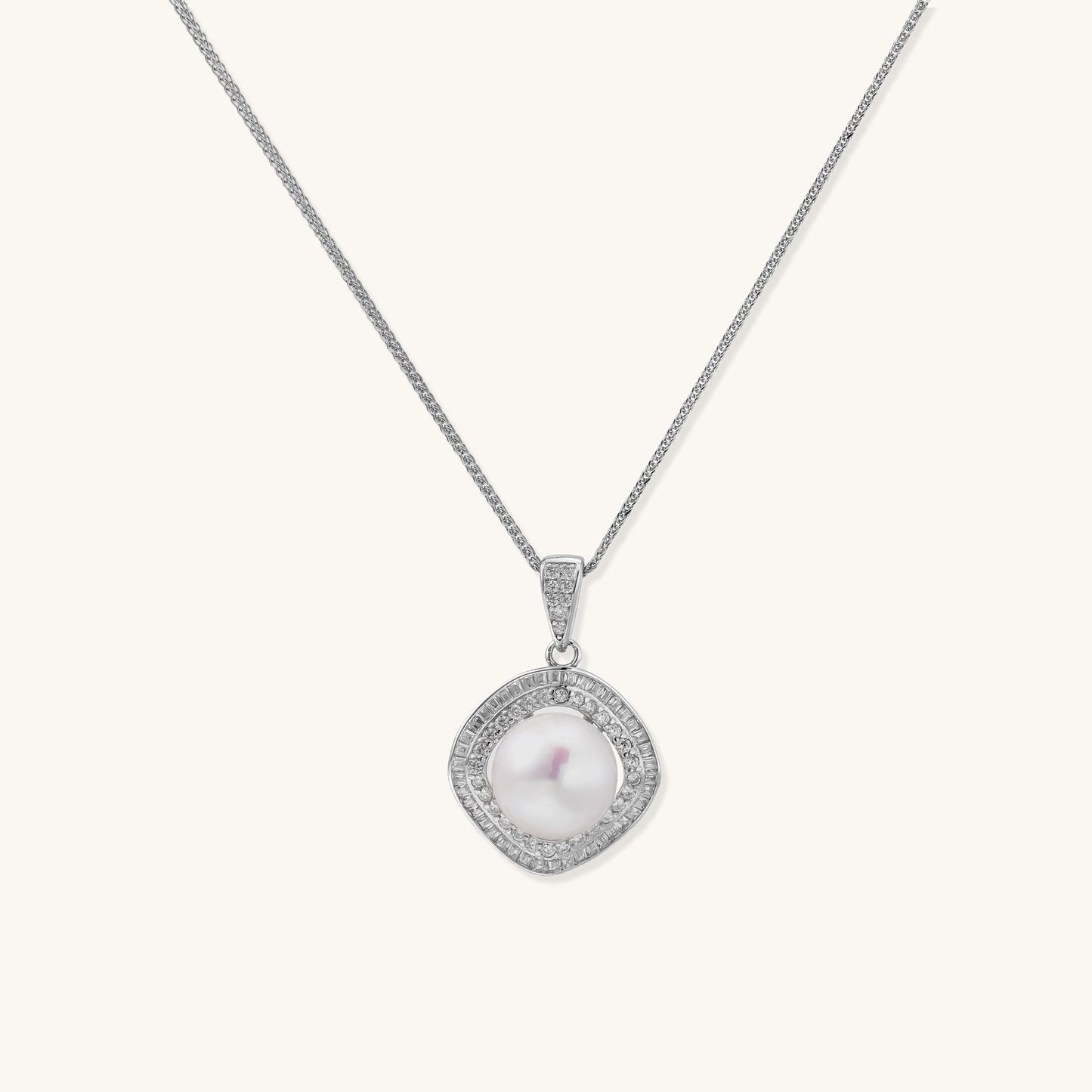 Moonbeam Halo Necklace