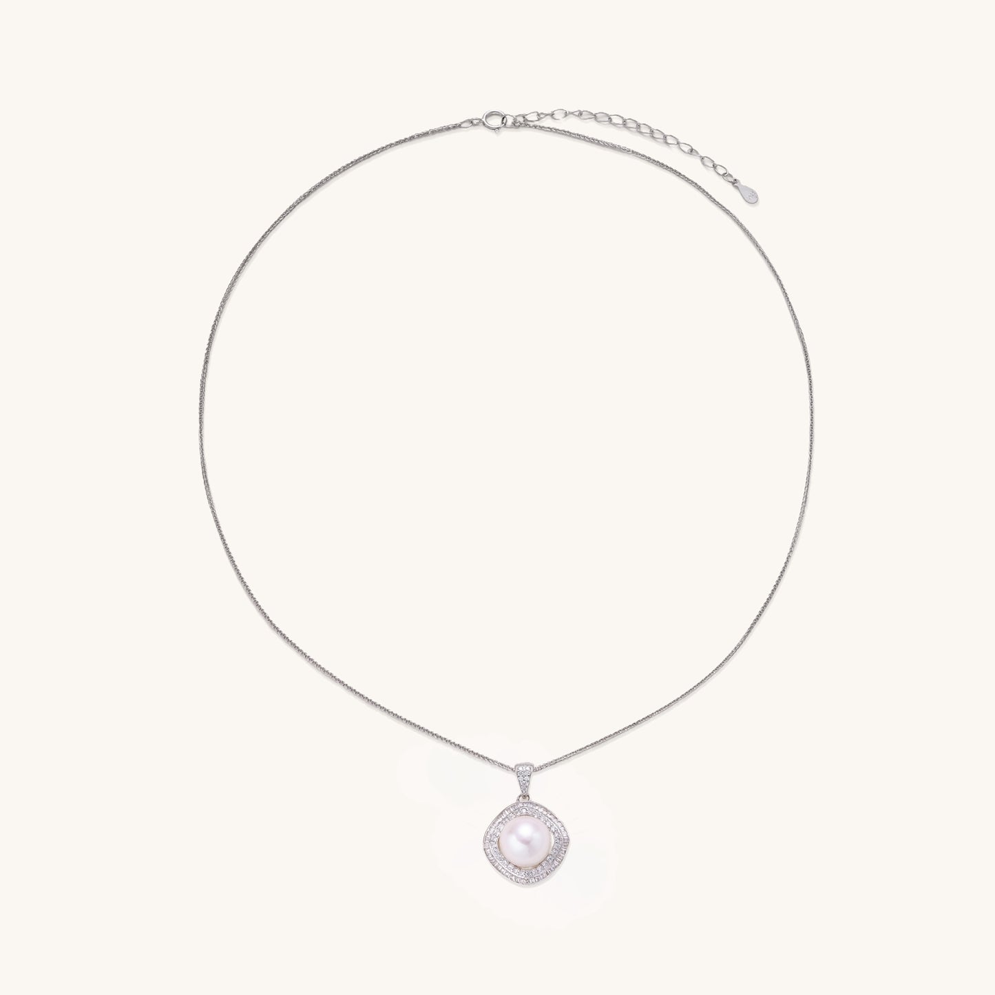 Moonbeam Halo Necklace