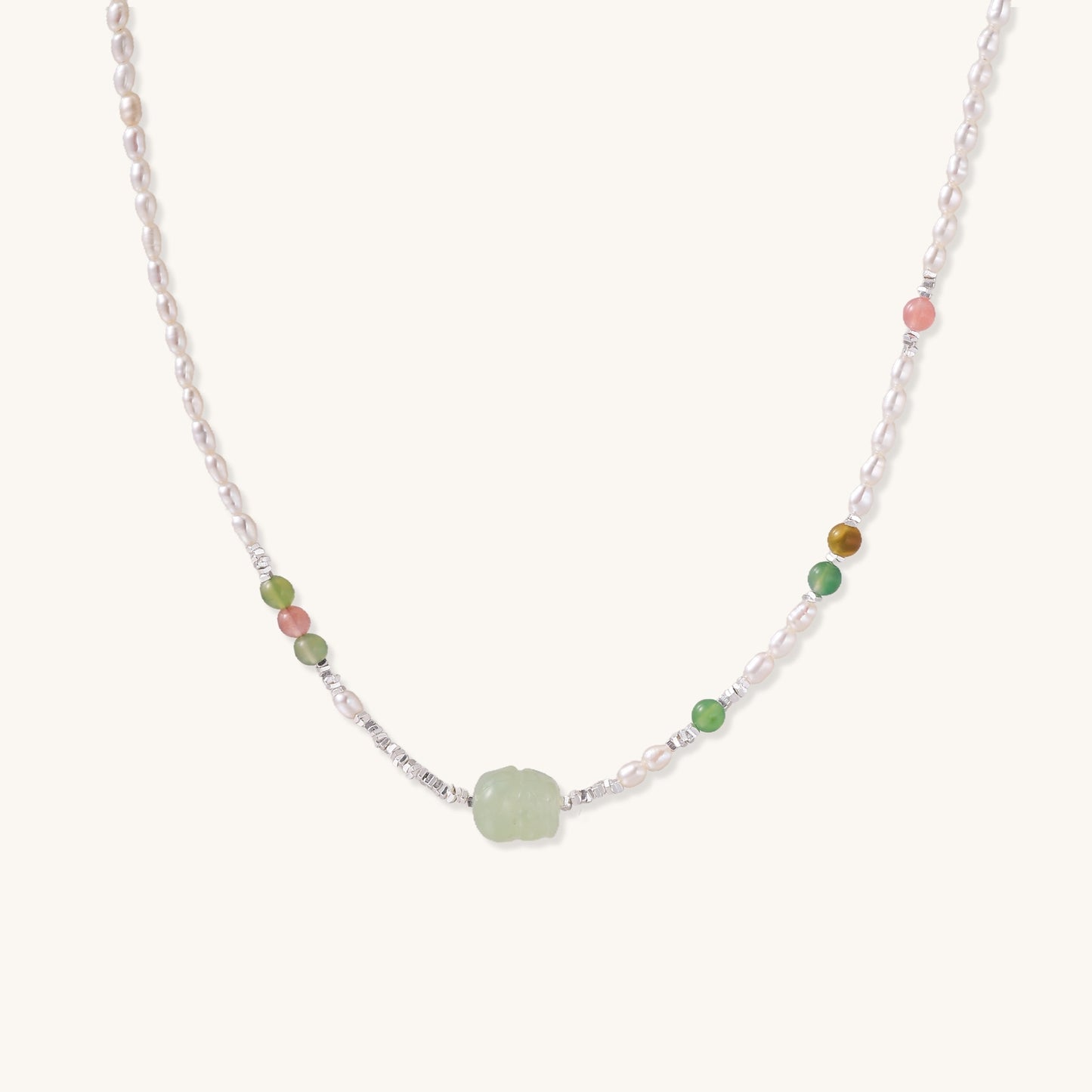 Pearlcore Garden Asymmetric Necklace