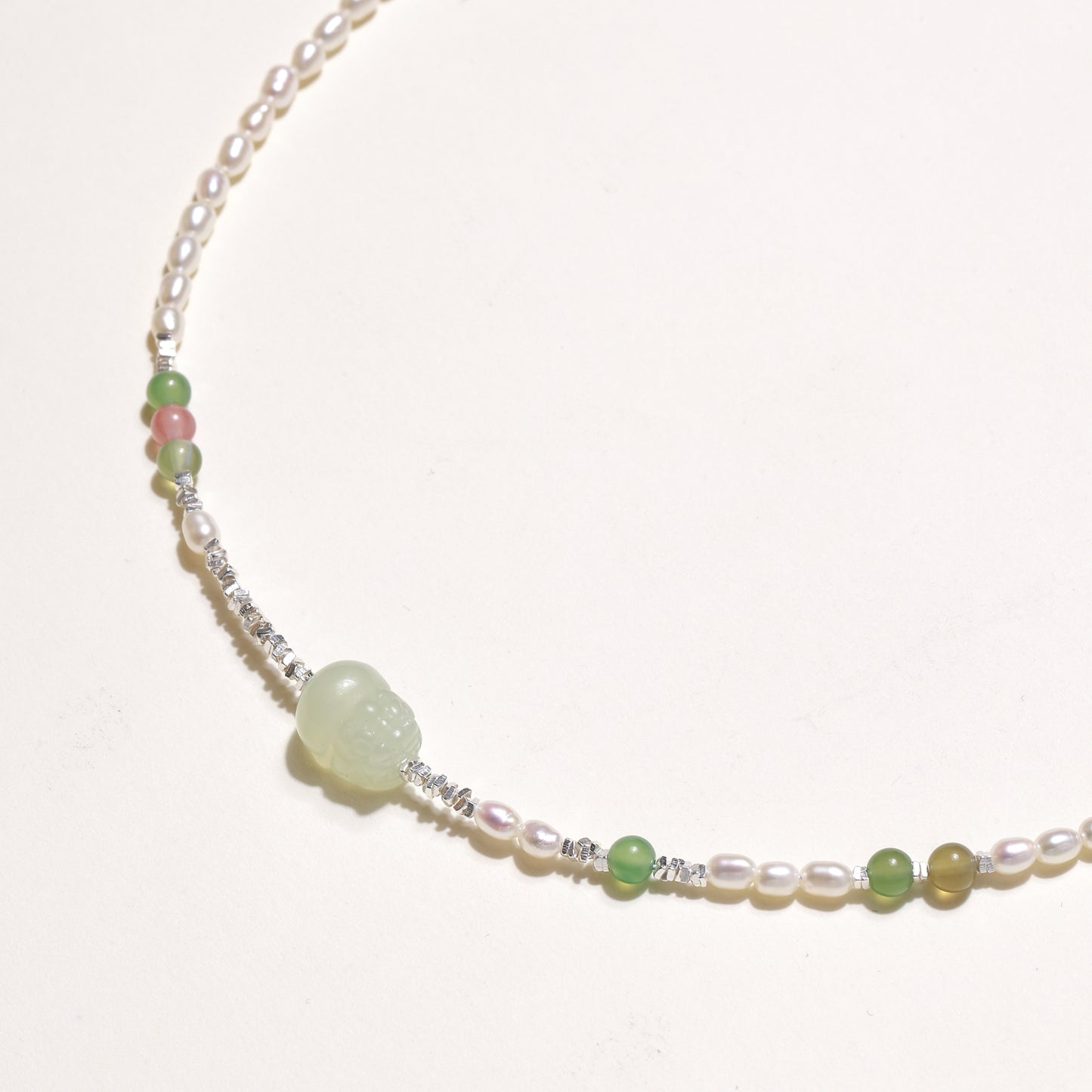 Pearlcore Garden Asymmetric Necklace