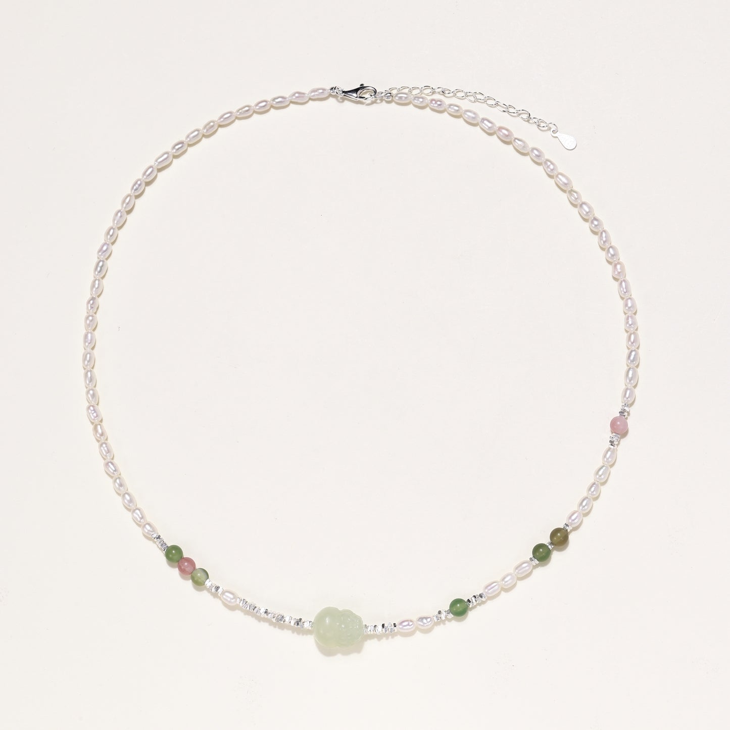Pearlcore Garden Asymmetric Necklace