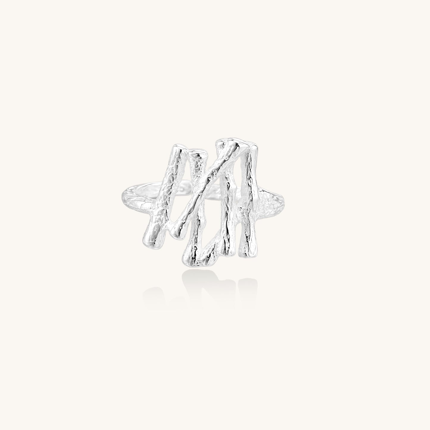 Echoes of Nature Sterling Ring