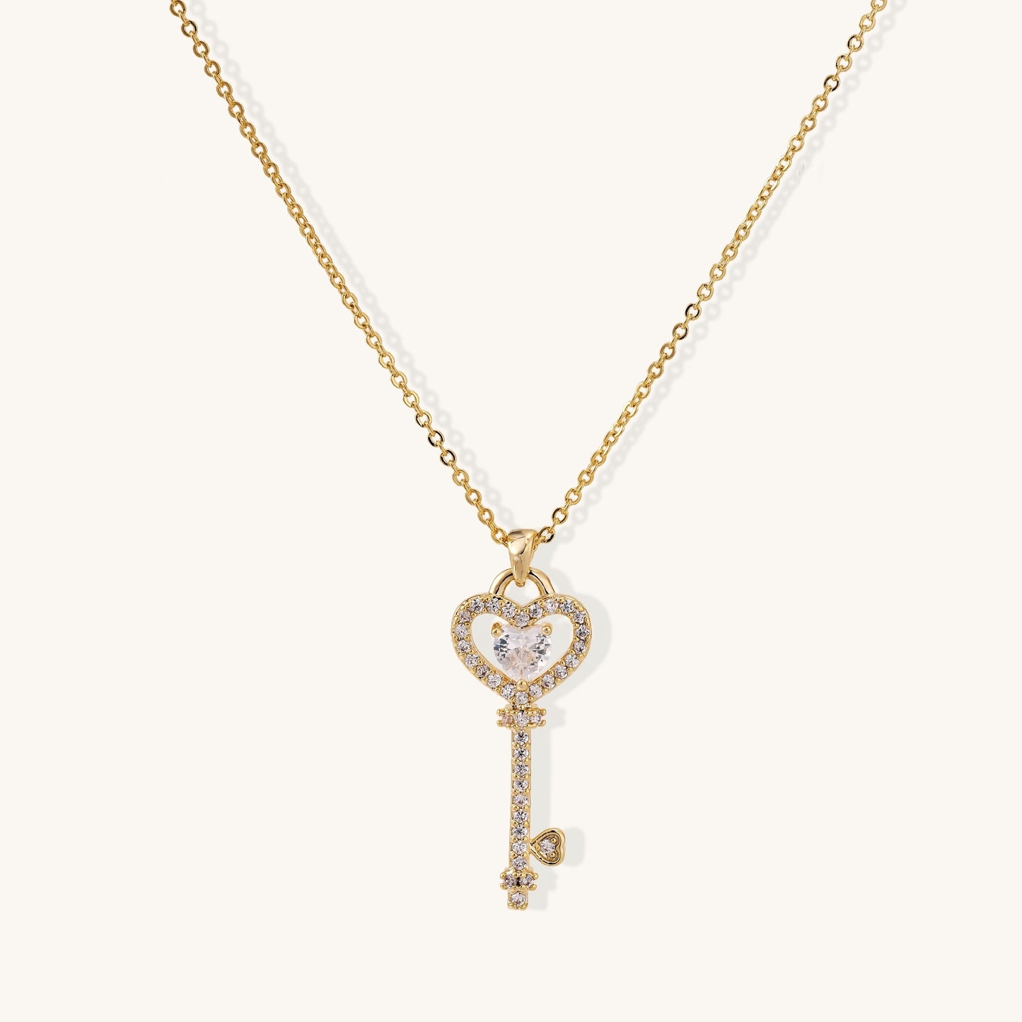Key to Inner Radiance Pendant Necklace