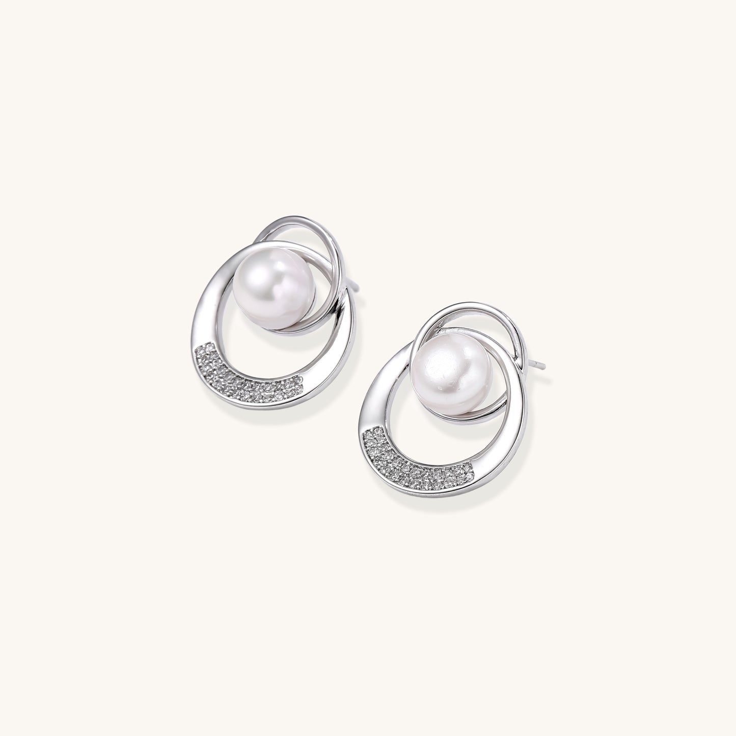 Calm Confidence Pearl Earrings