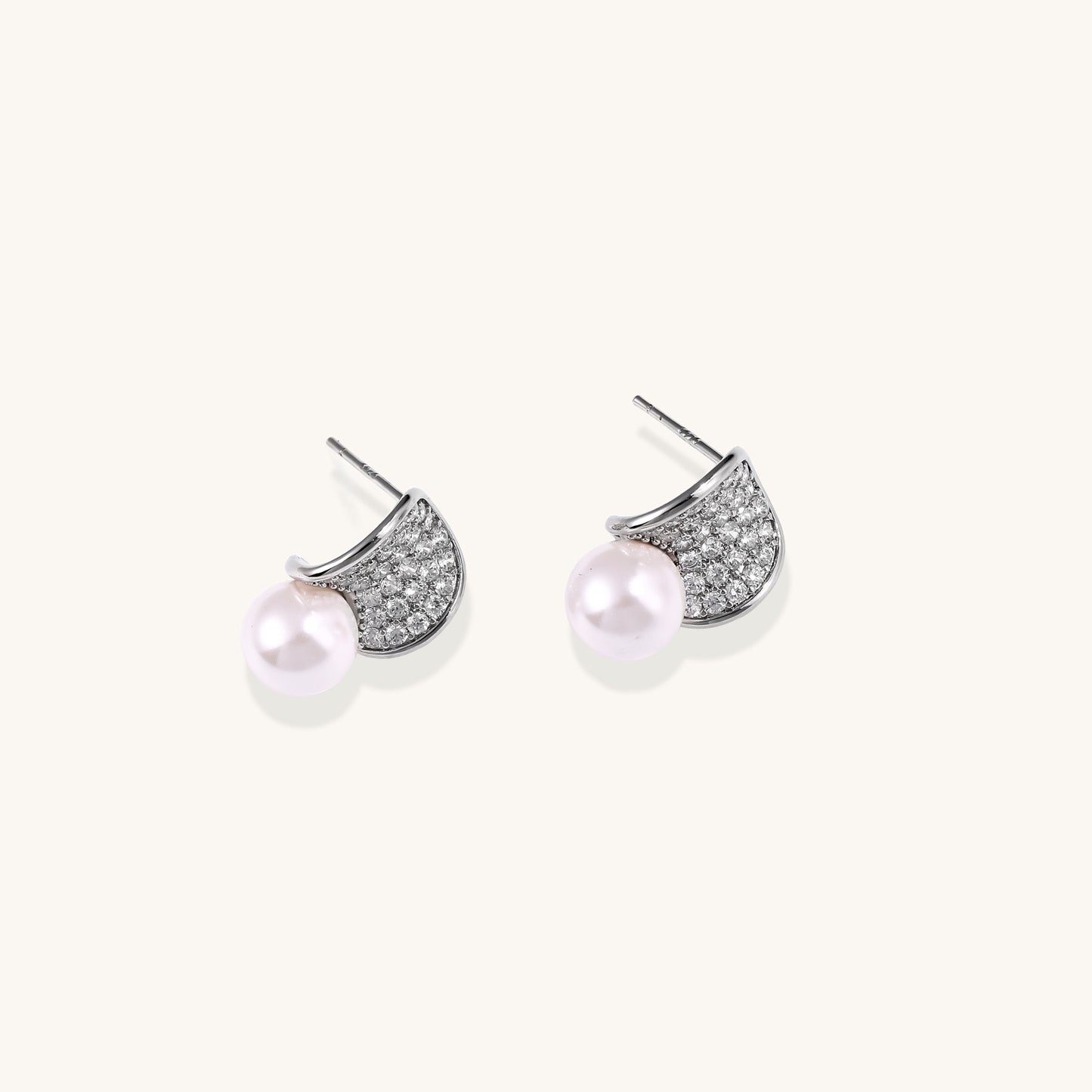 Gentle Strength Pearl Earrings