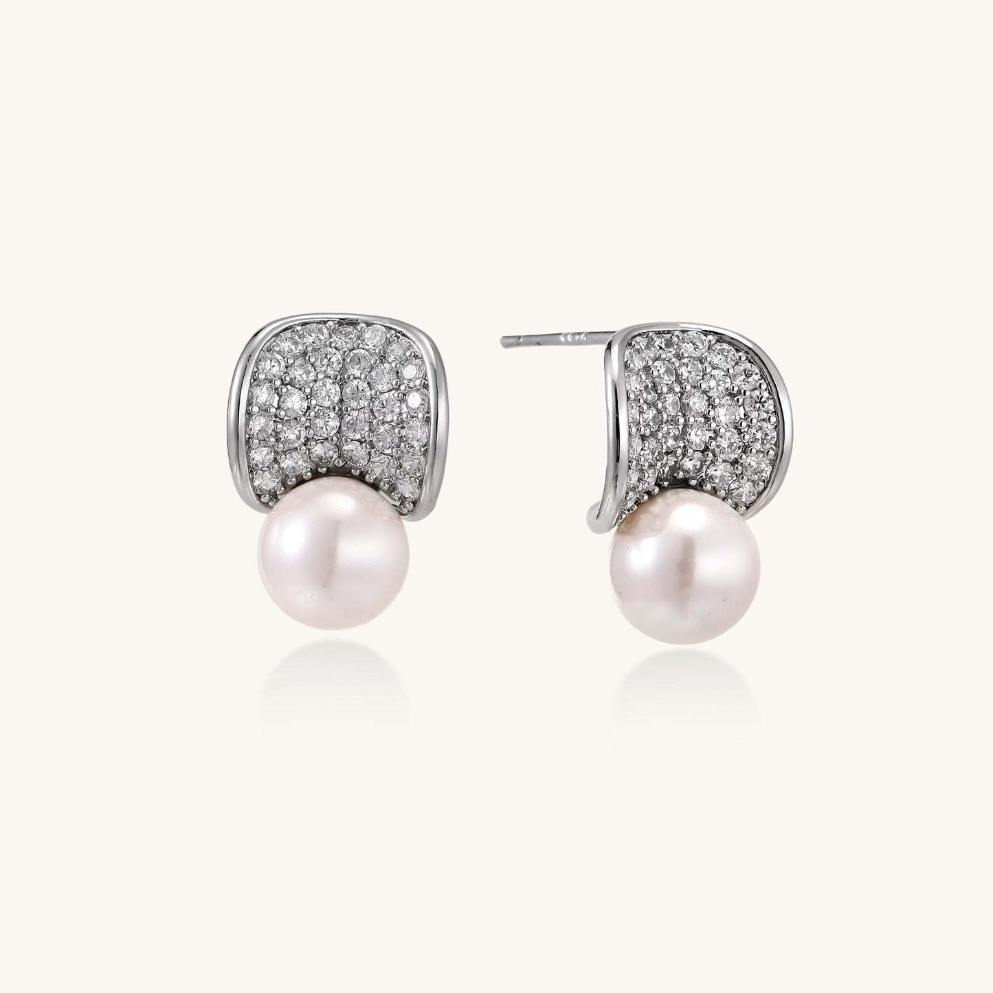 Gentle Strength Pearl Earrings