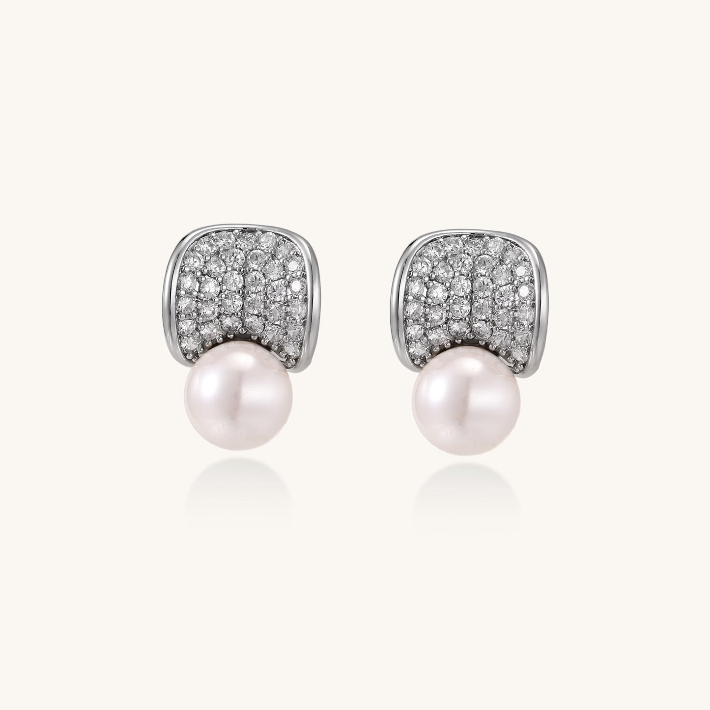Gentle Strength Pearl Earrings