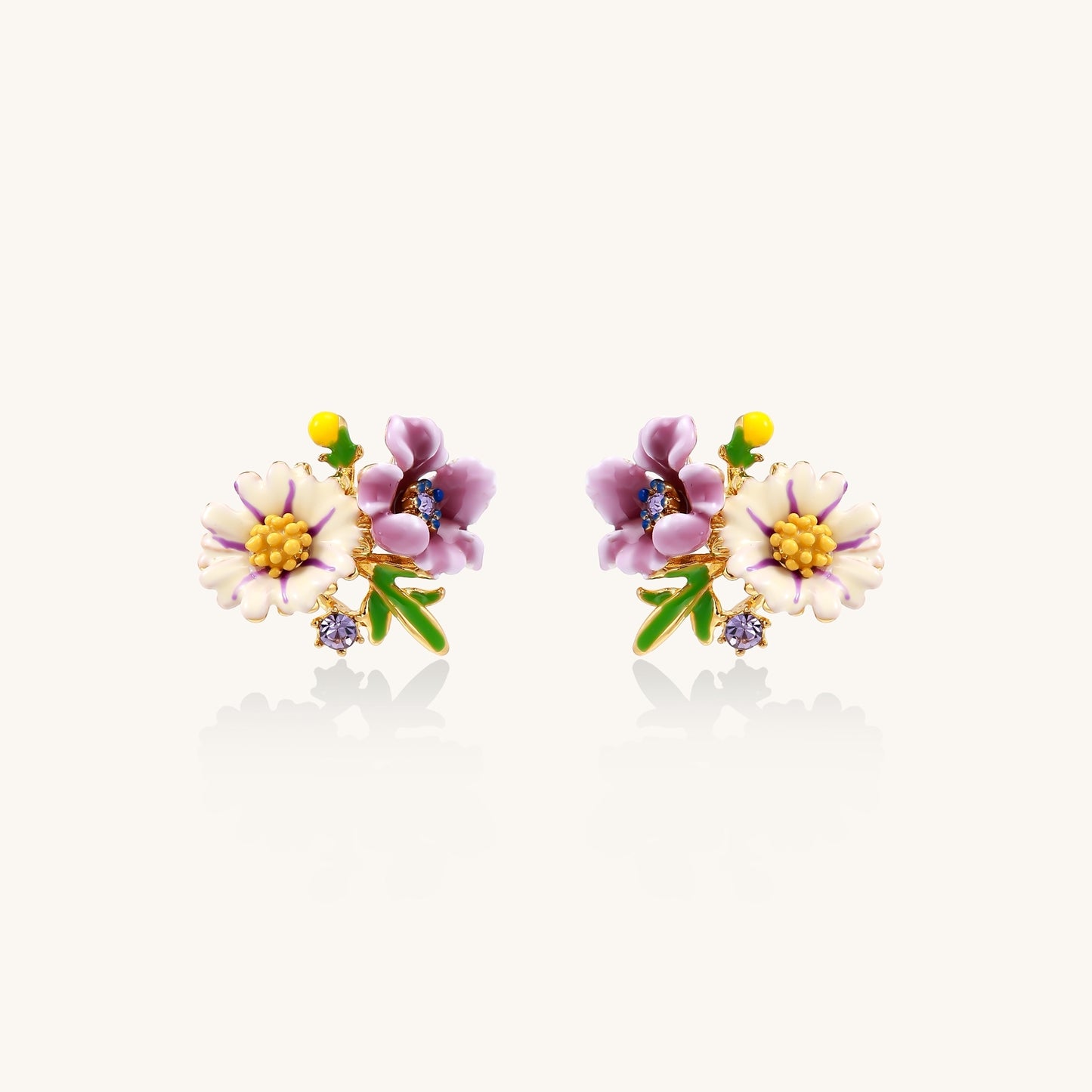 Spring Reverie Floral Studs