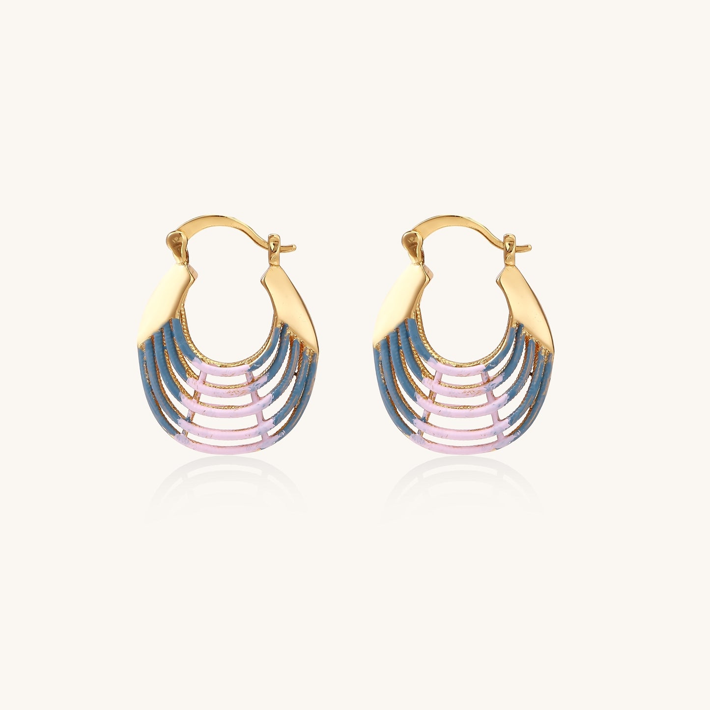 Radiant Arc Glow Earrings