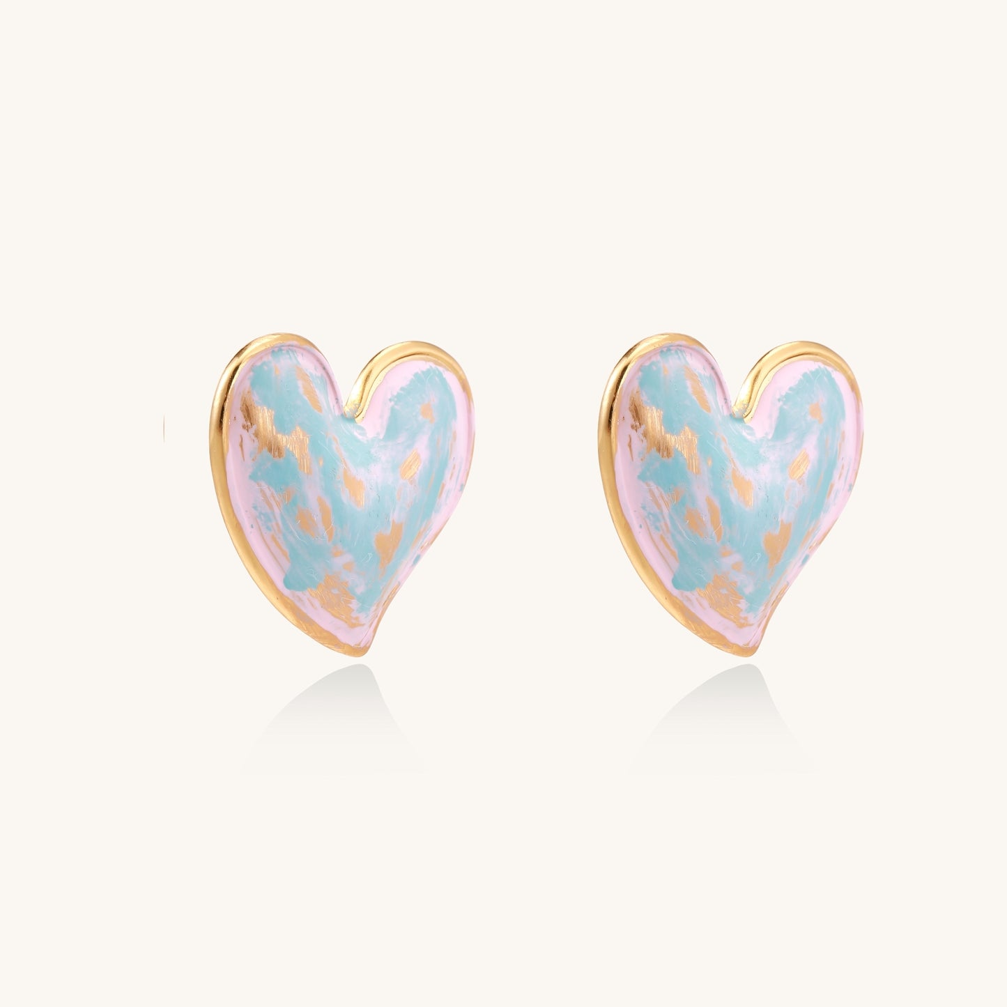 Echoes of Serenity Heart Studs