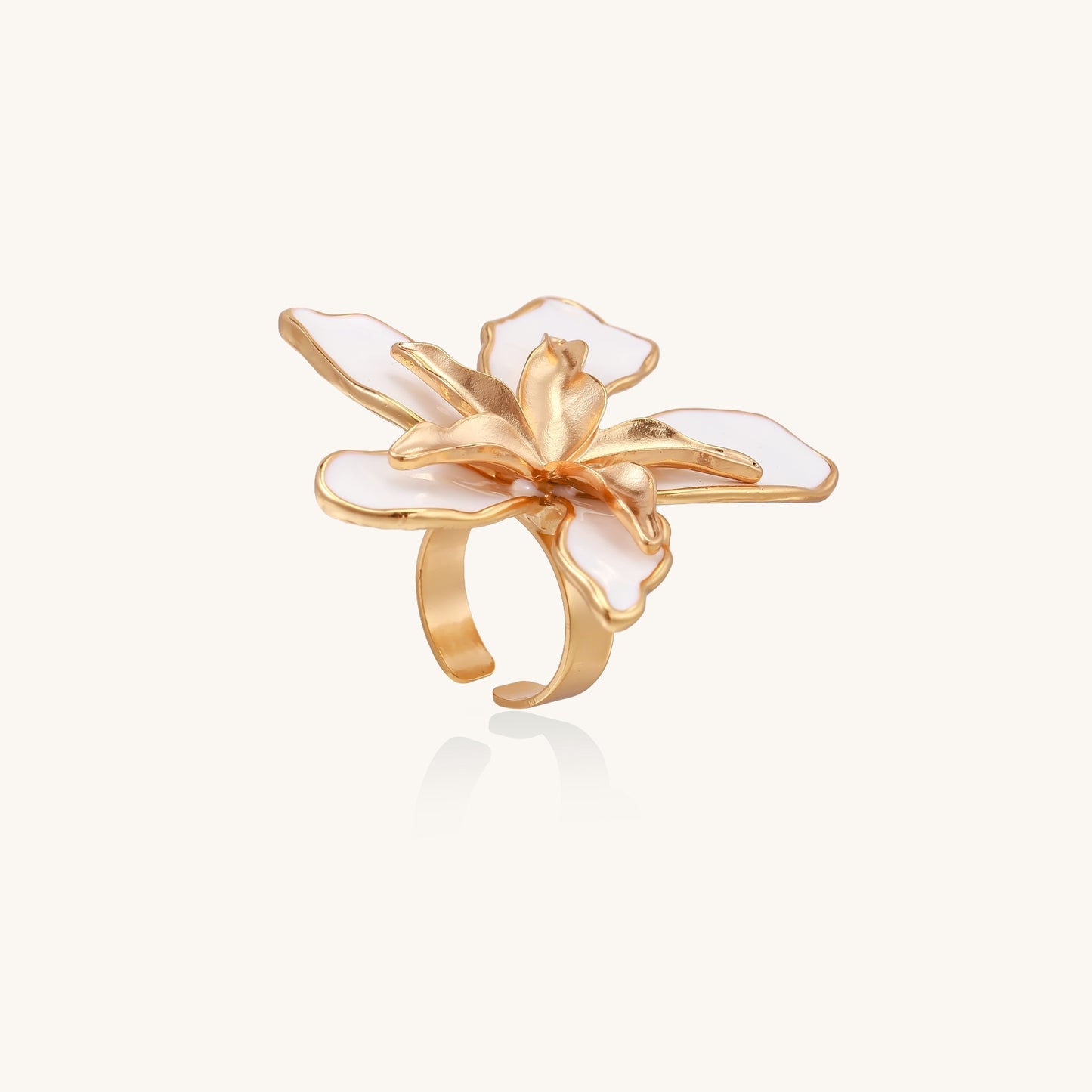 Ethereal Bloom Statement Ring
