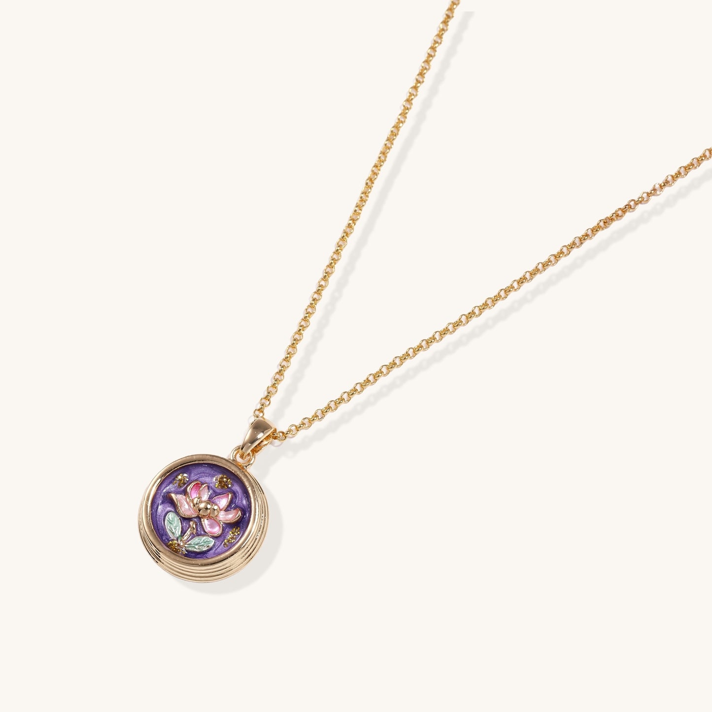 Whispers of Bloom Pendant Necklace