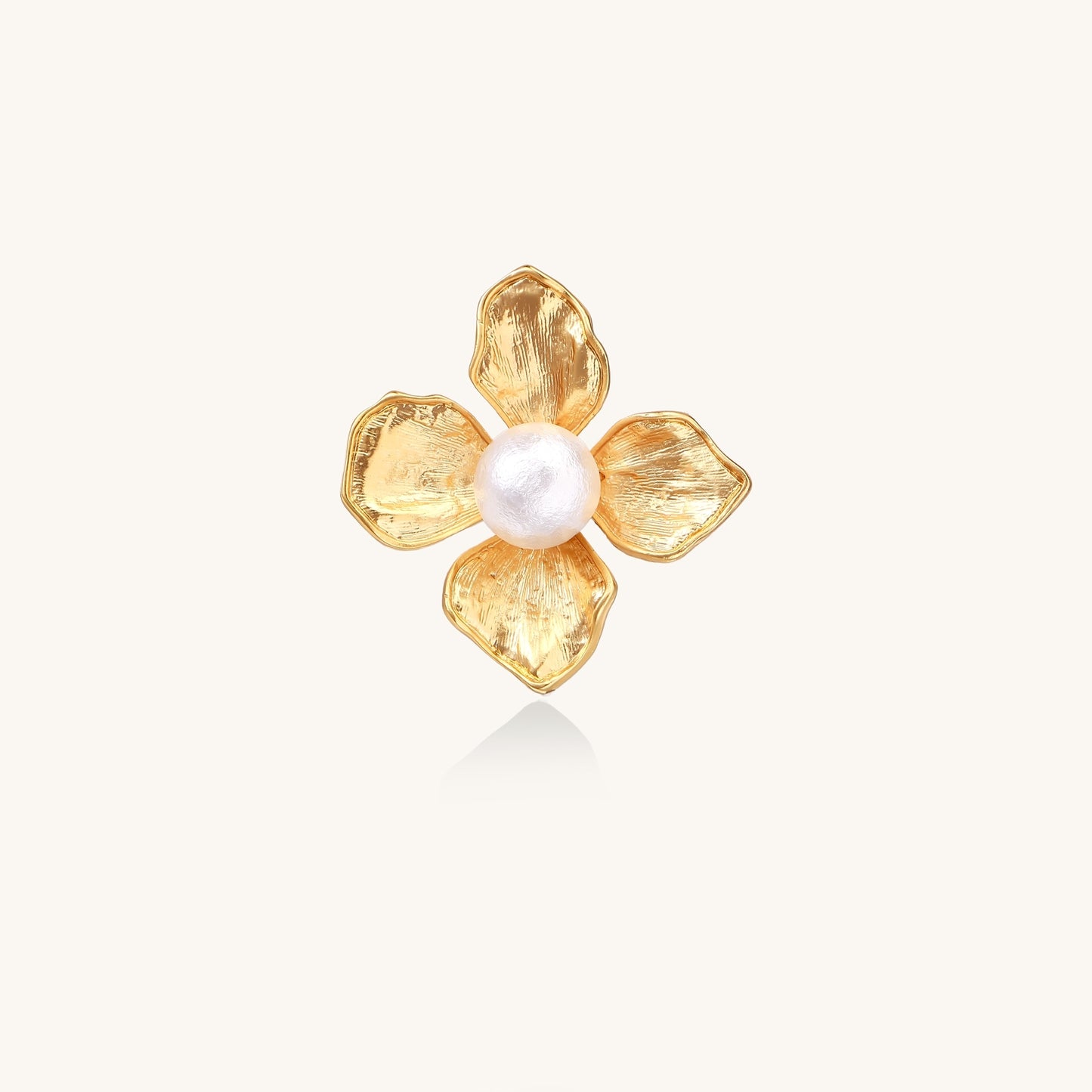 Golden Bloom Harmony Ring