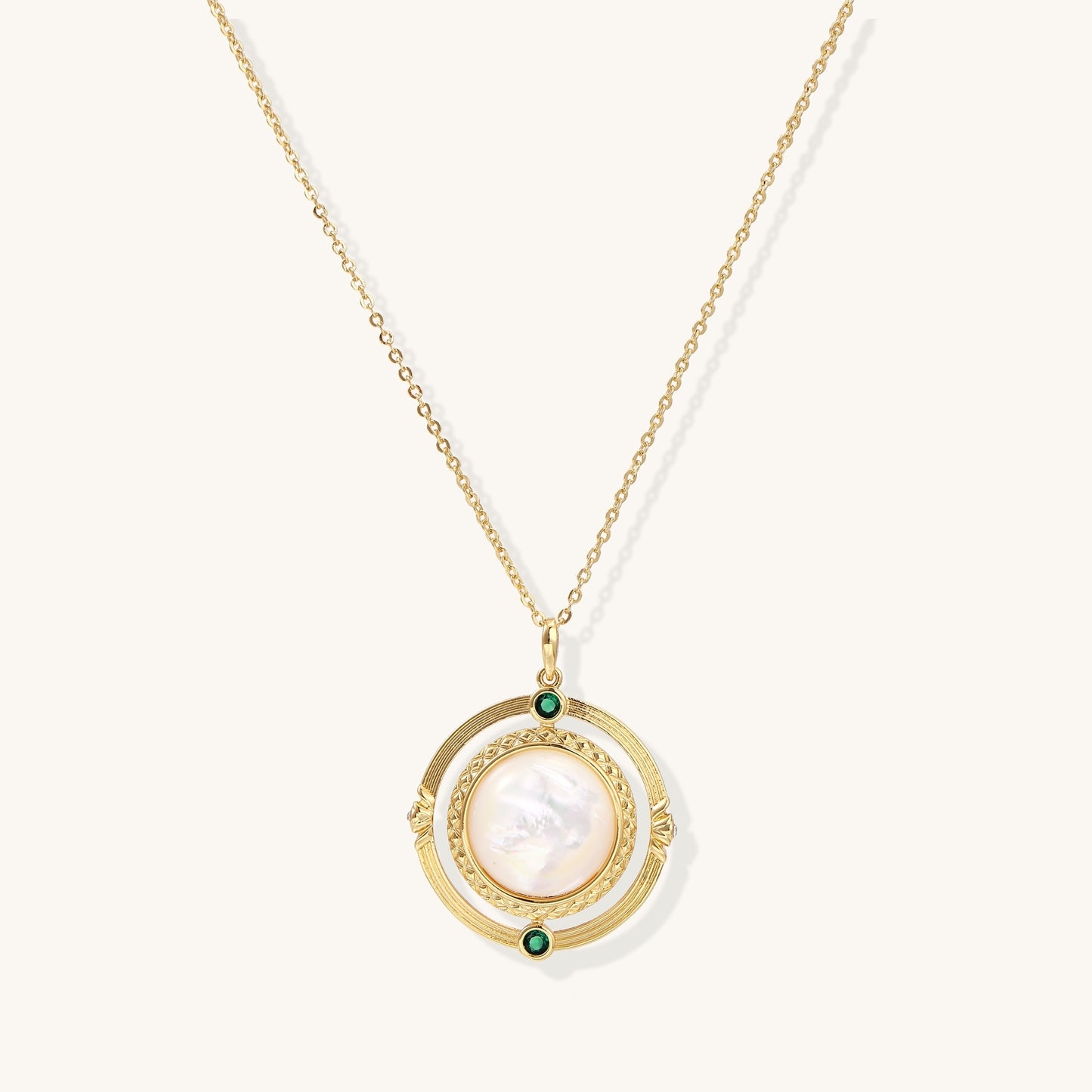 Moonlit Harmony Pendant Necklace