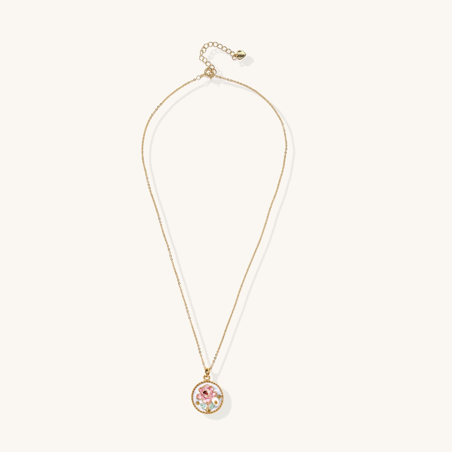 Petal Spirit Enamel Pendant