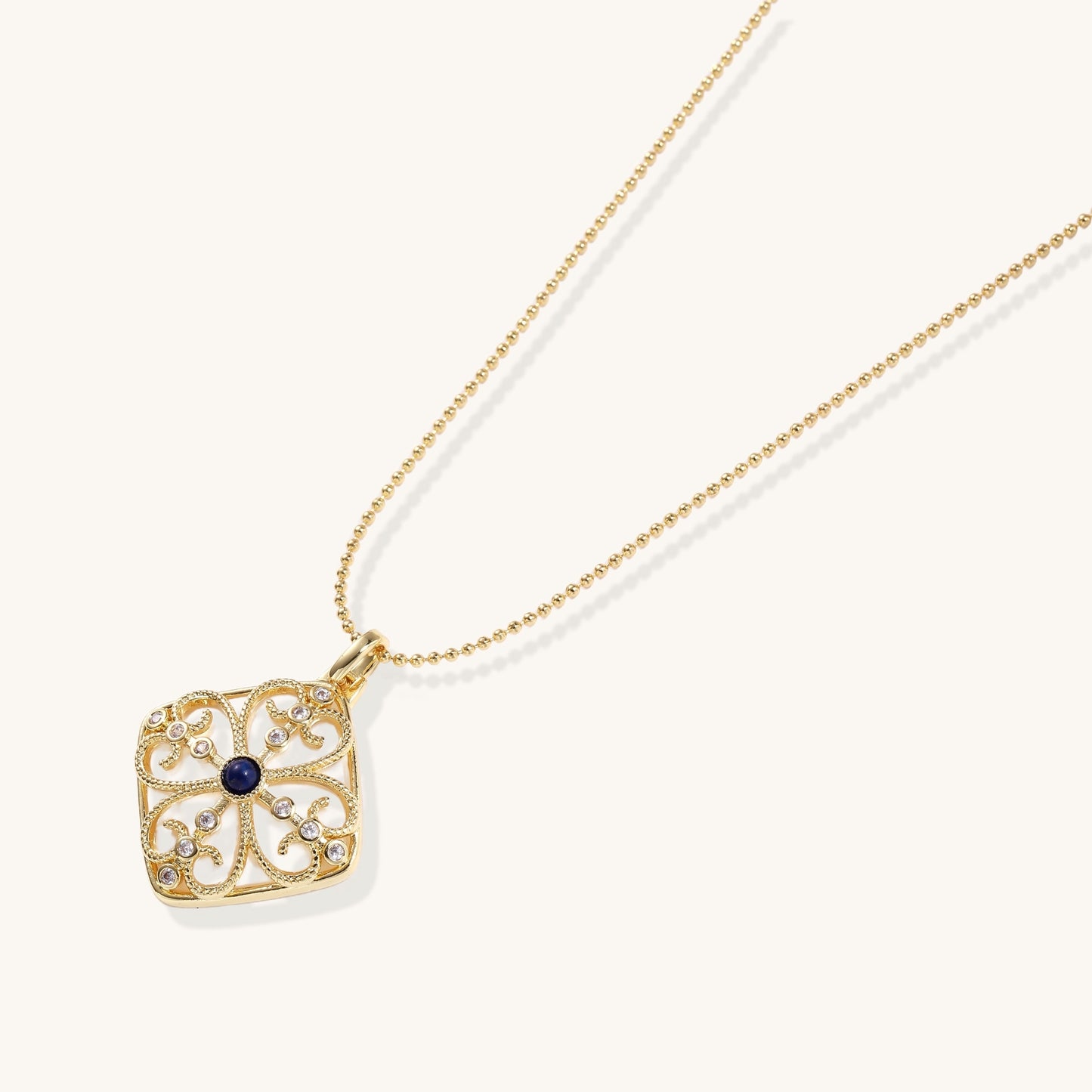 Confidence Anchor Pendant Necklace