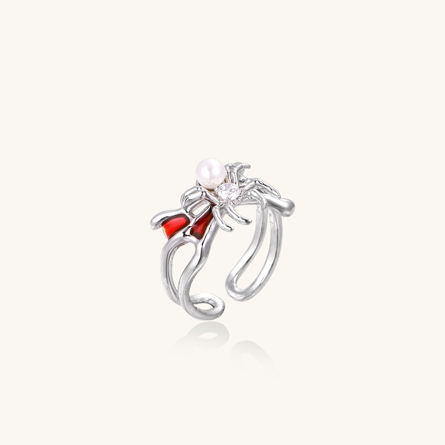The Red Spider Whisper Ring