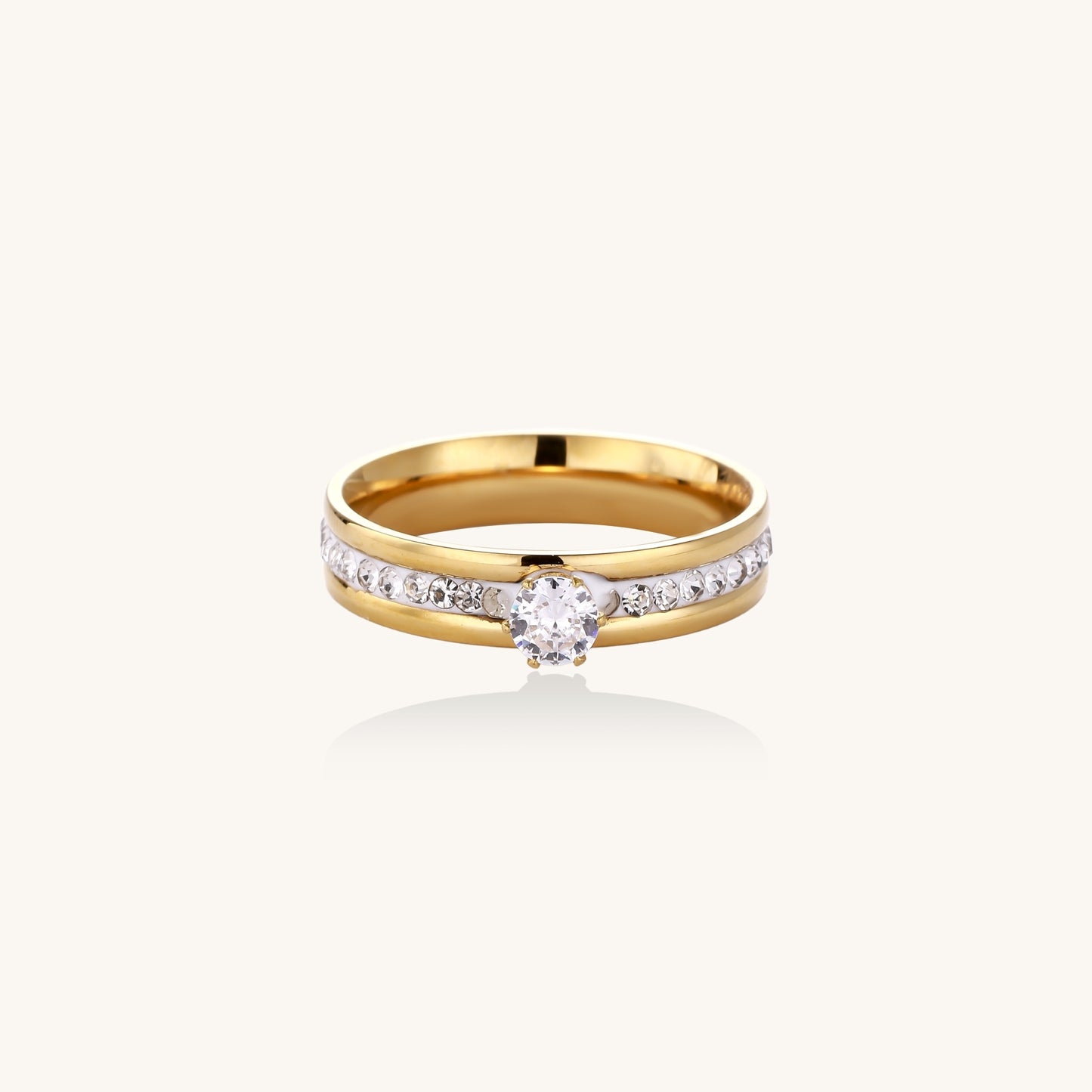 Infinite Radiance Solitaire Ring
