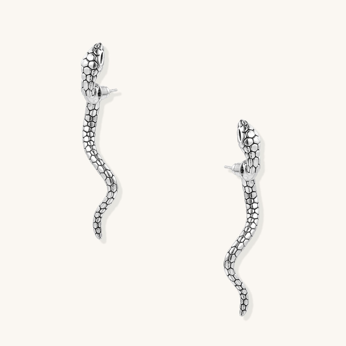 Serpent's Whisper Earrings