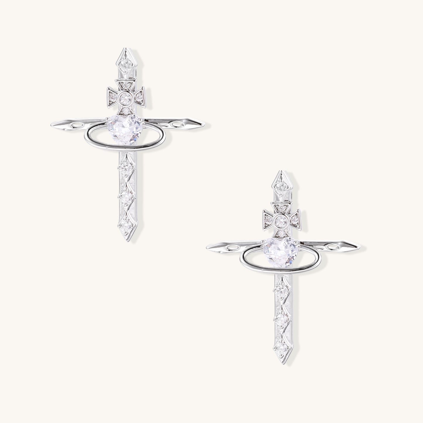 Echoes of Strength Orbit Earrings