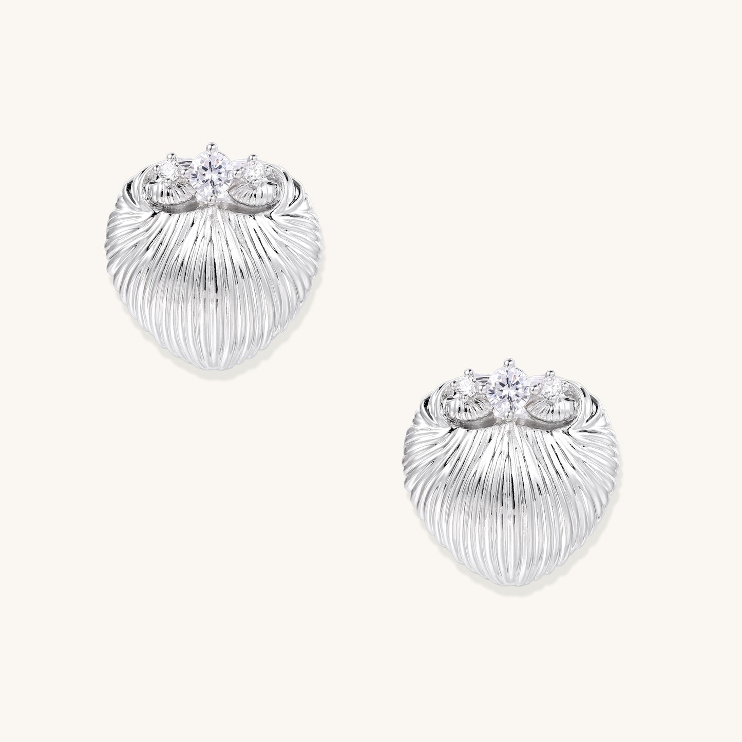 Radiance Whisper Stud Earrings