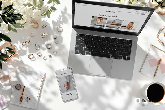 How to Launch Your First Jewelry Store with Branvas in Just 10 Minutes: Step-by-Step Guide