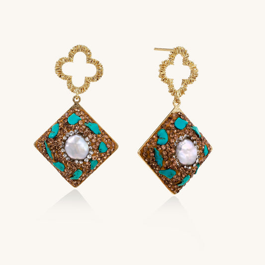 Luminous Mosaic Pearl Drops