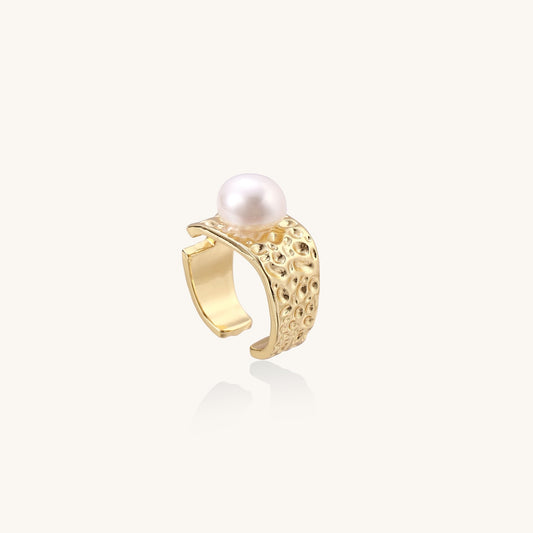 Whisper of the Ocean Pearl Ring