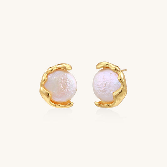 Pearl Embrace Studs
