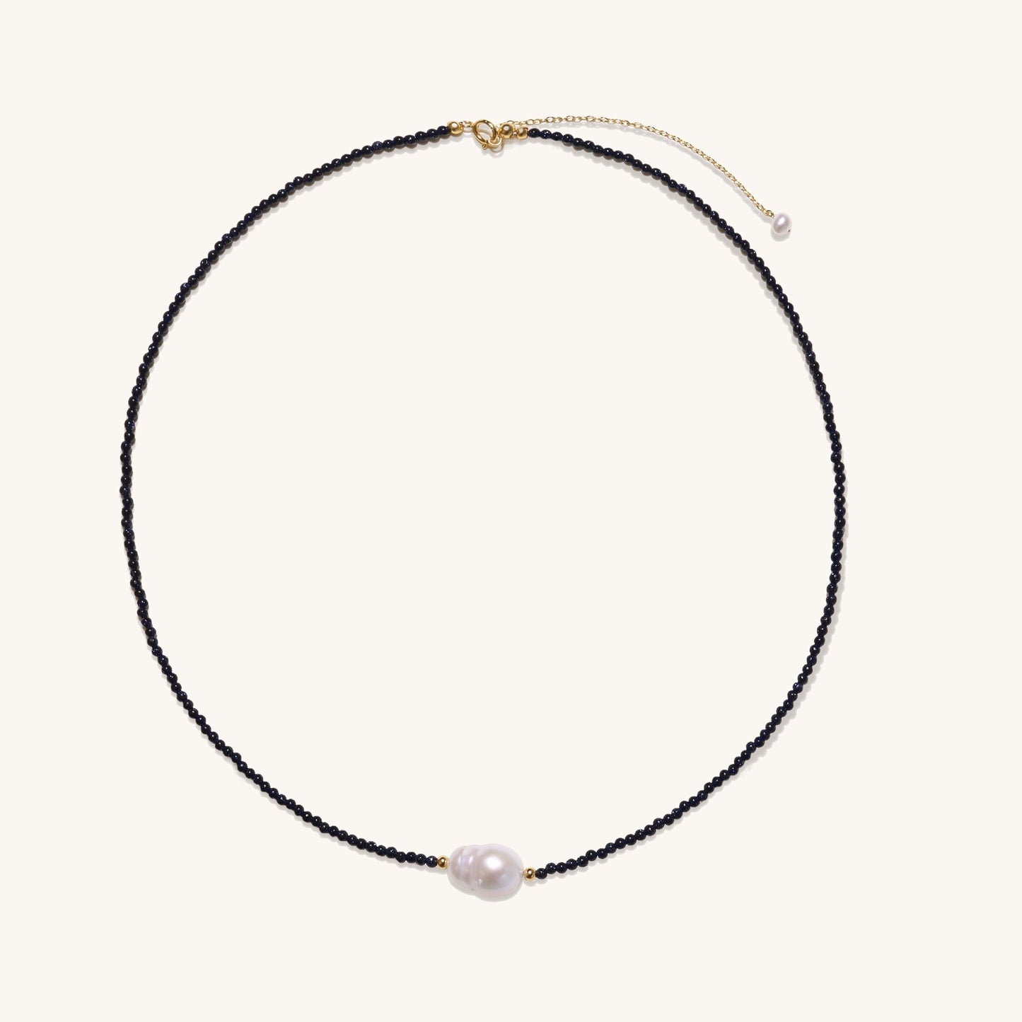 Midnight Pearl Necklace