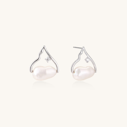 Moonbeam Teardrop Earrings