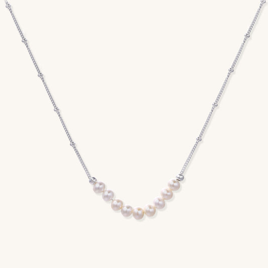 Moonlit Pearl Necklace