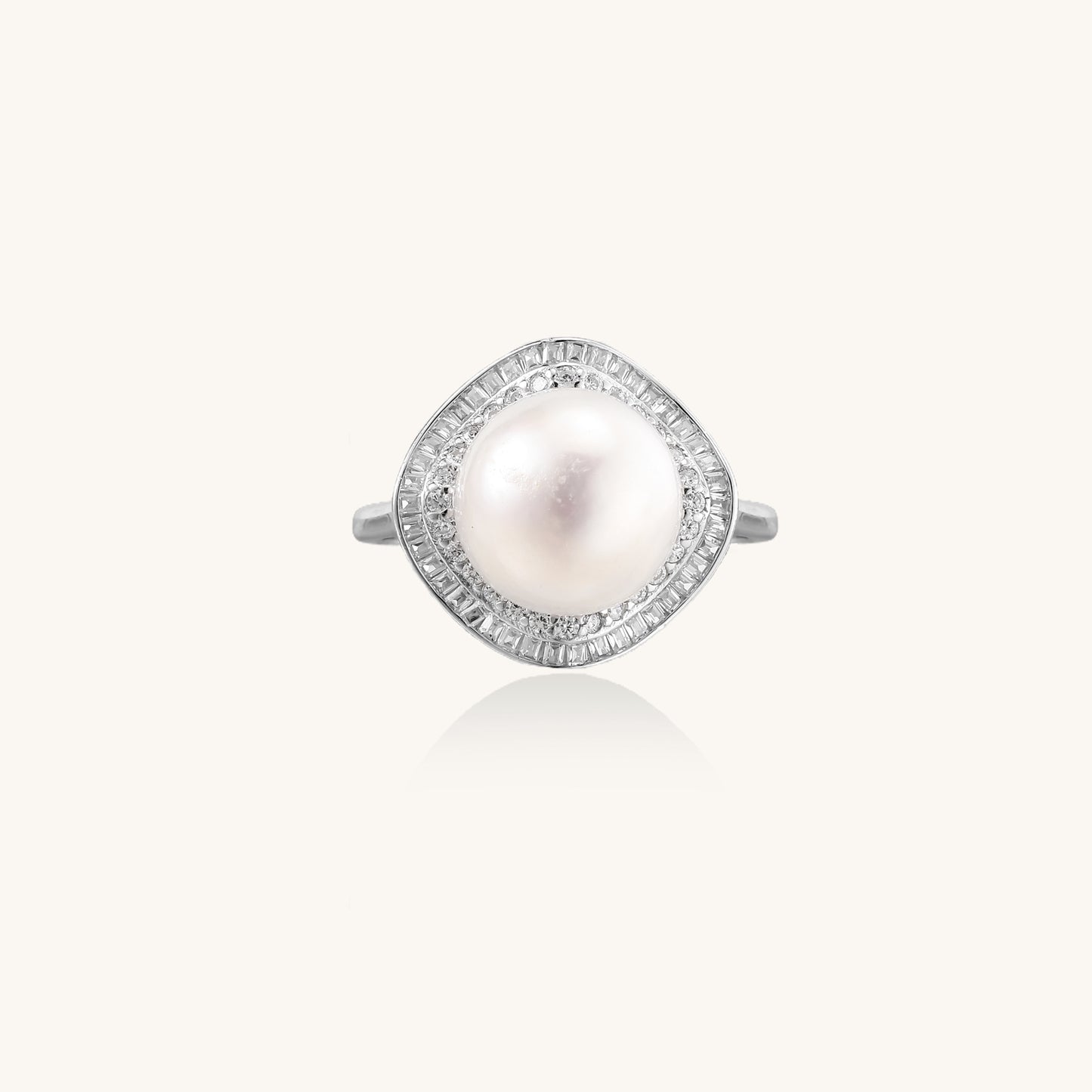 Moonlight Halo Ring
