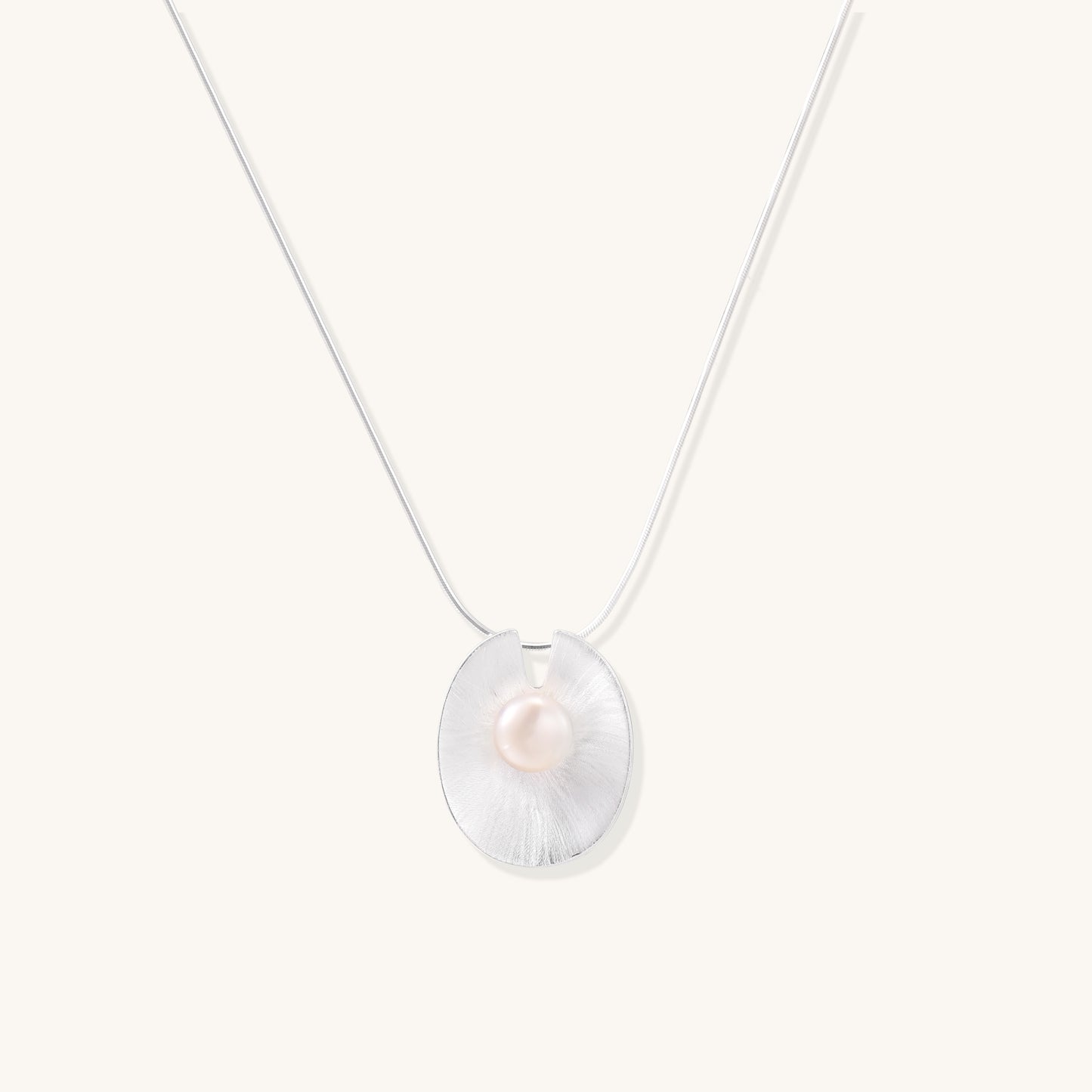 Everyday Balance Pearl Pendant Necklace