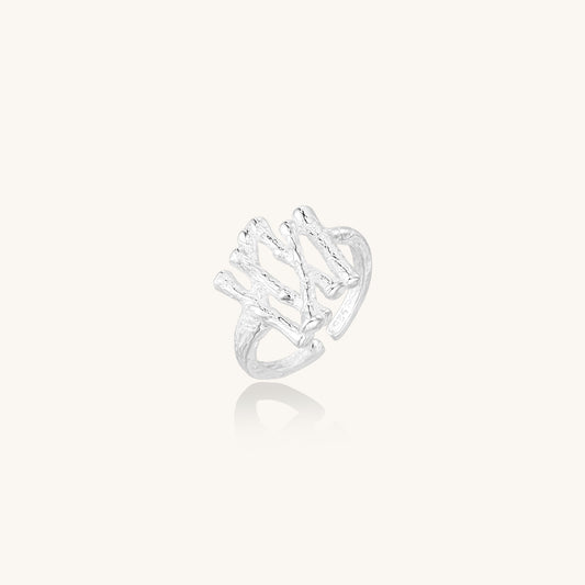 Echoes of Nature Sterling Ring