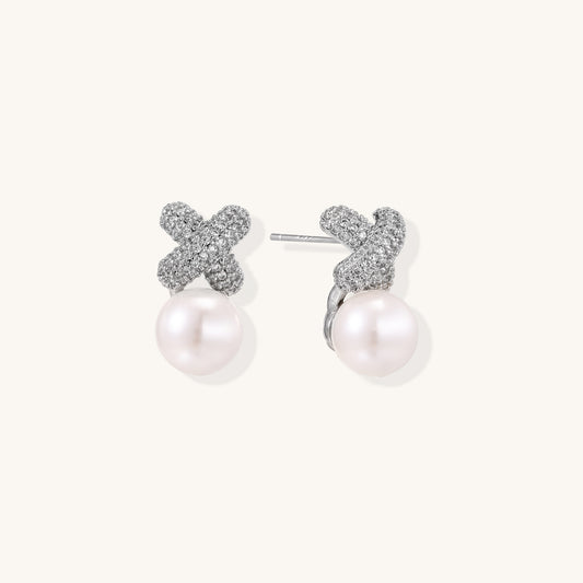 Self-Kindness Pearl Drop Earrings