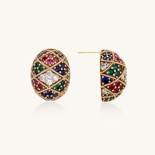 Timeless Mosaic Harmony Earrings