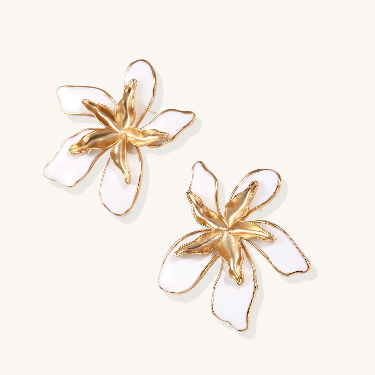 Golden Blossom Connection Earrings