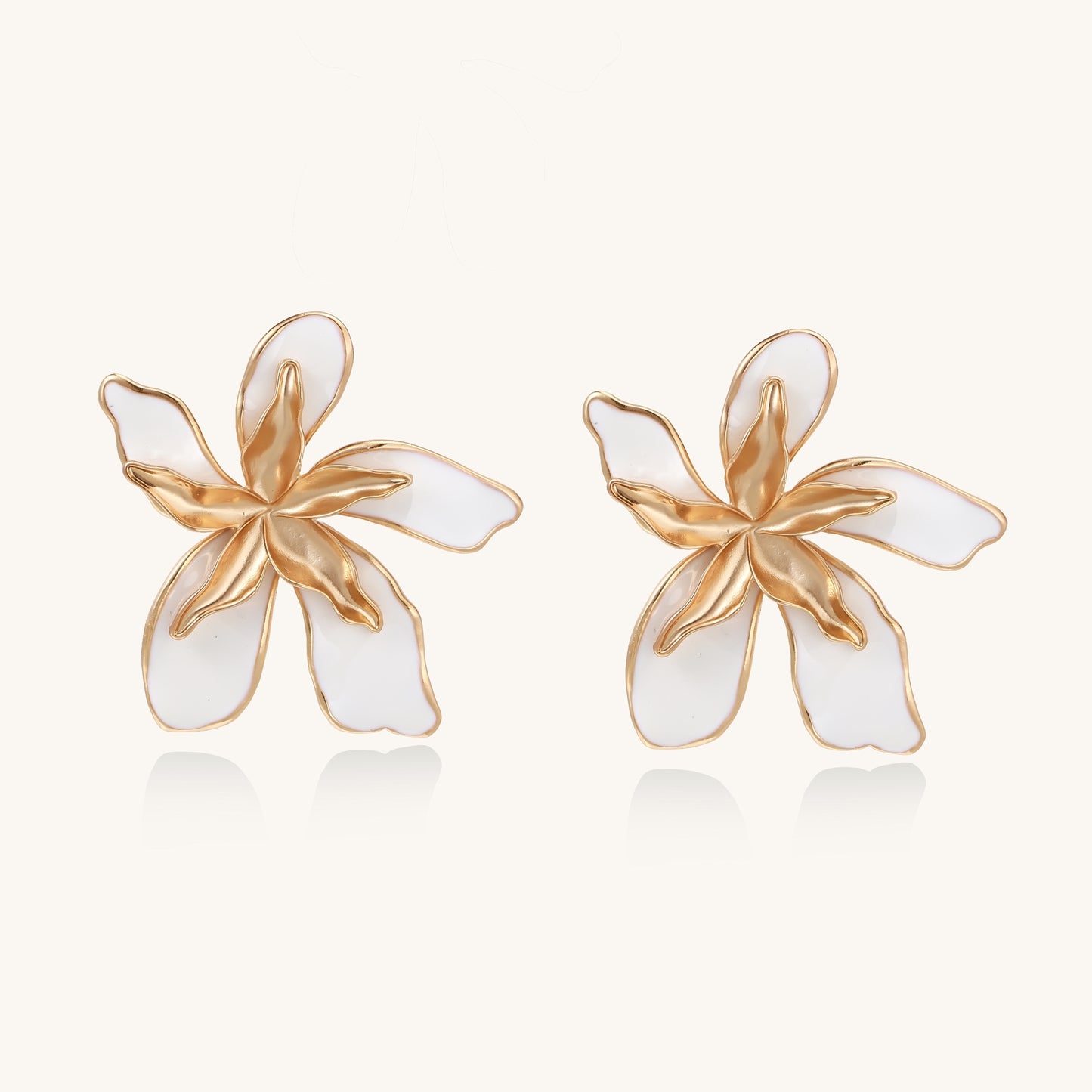 Golden Blossom Connection Earrings