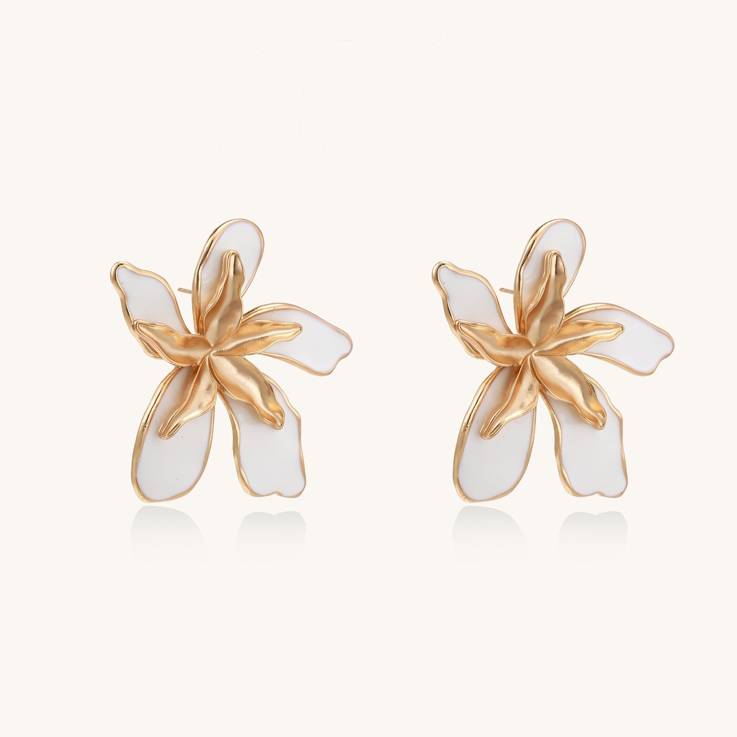 Golden Blossom Connection Earrings