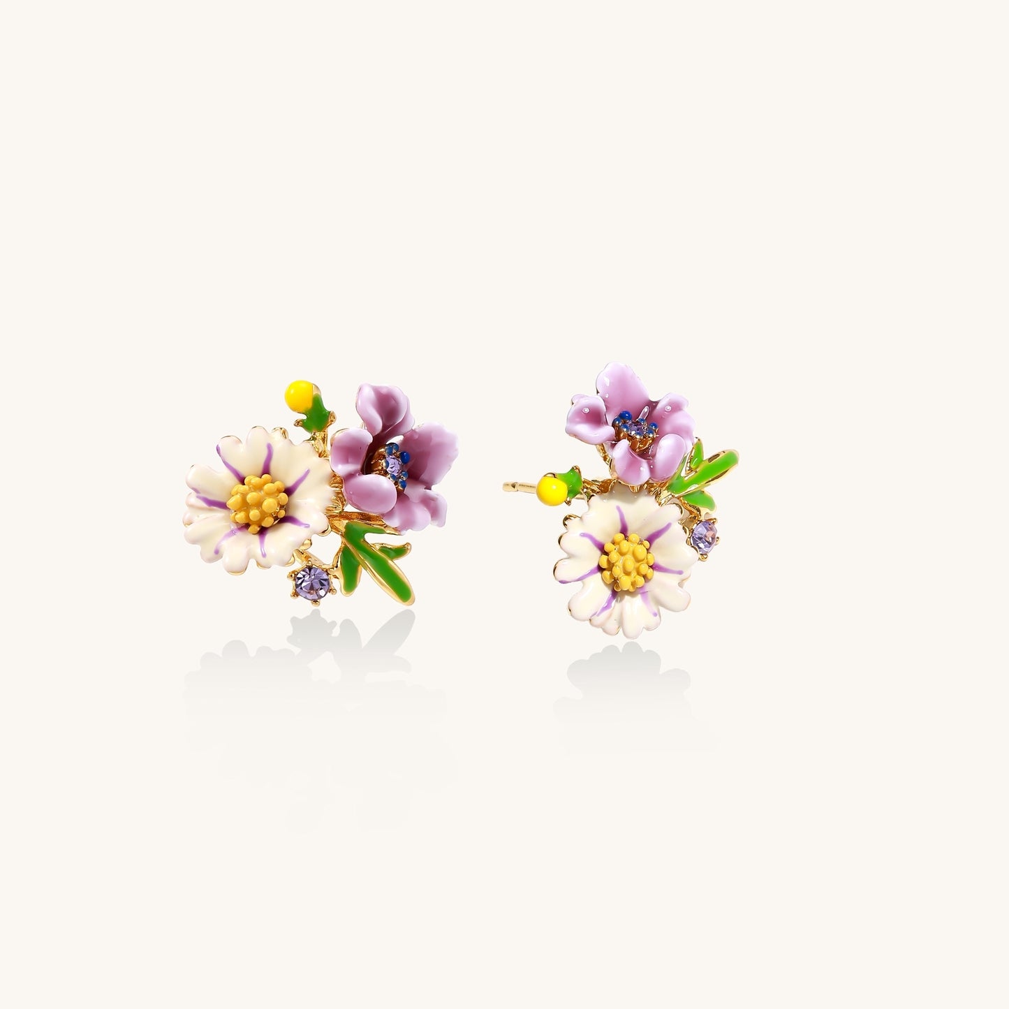 Spring Reverie Floral Studs
