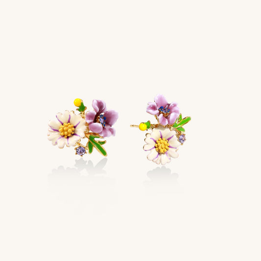 Spring Reverie Floral Studs