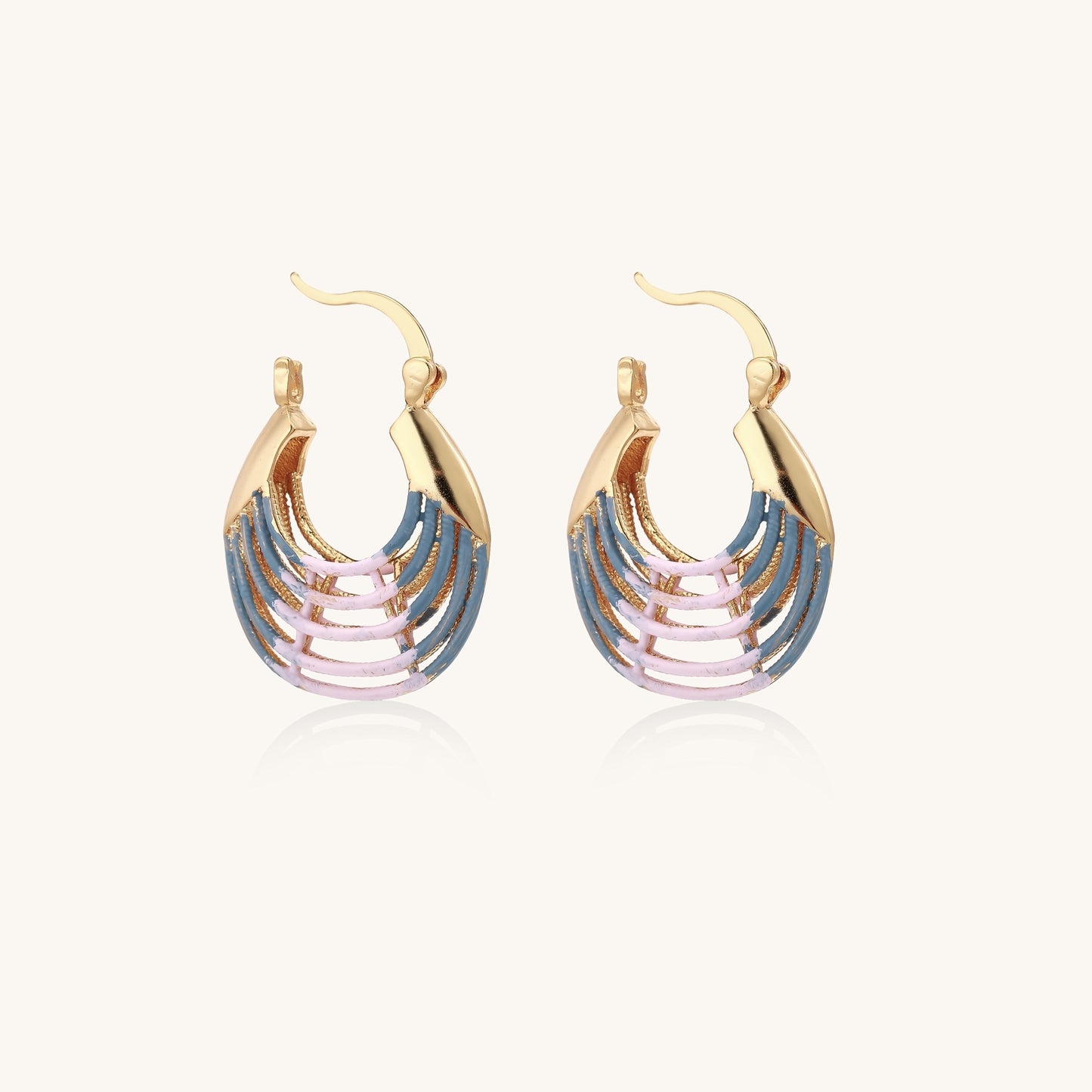 Radiant Arc Glow Earrings