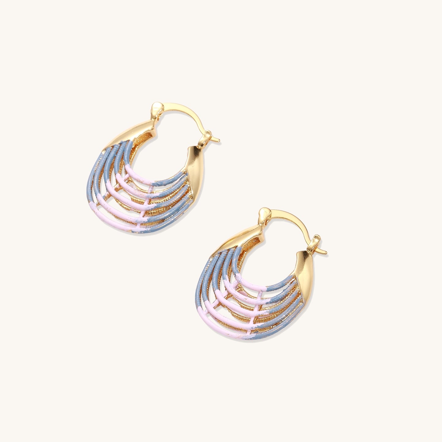 Radiant Arc Glow Earrings