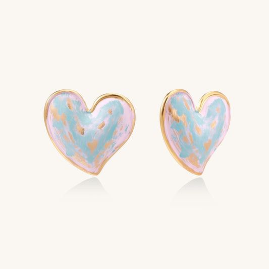 Echoes of Serenity Heart Studs