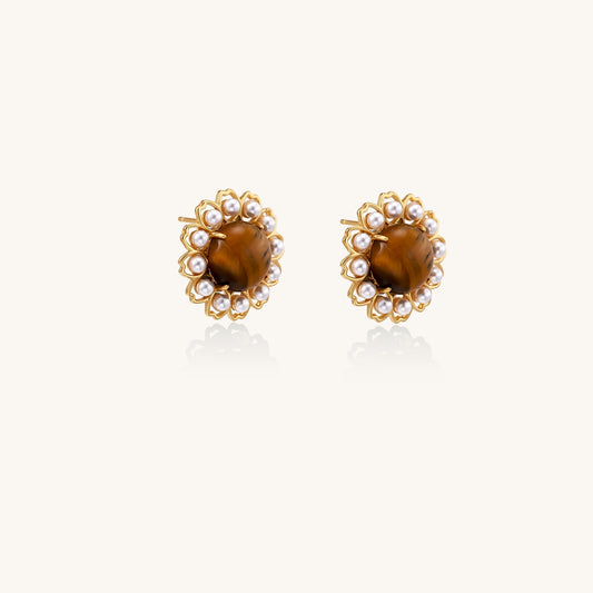 Echoes of Balance Stud Earrings